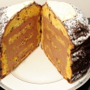 Panettone farcito cioccolato e rhum (L. Montersino)