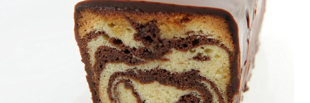 Cake marmorizzato al cioccolato (F. Perret)